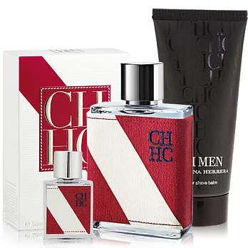 Carolina Herrera CH運動男性淡香水(50ml)-贈品牌小香隨機款+鬍後乳