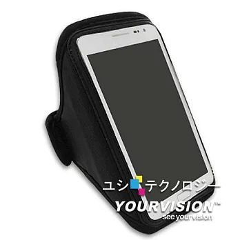 Samsung Galaxy Note2 N7100 專用簡約風運動臂套 保護套_黑色