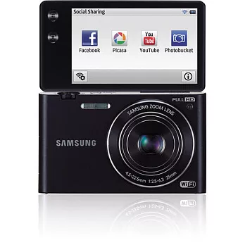 【SAMSUNG】MV900F 內建WIFI多角度拍攝掀背觸控機(公司貨)+32G記憶卡+專用電池X2+專用座充+小腳架+讀卡機+清潔組+保護貼+原廠包-黑色