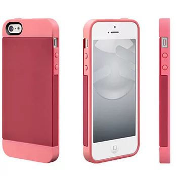 SwitchEasy Tones iPhone 5 複合材質雙色保護殼桃紅/粉紅色