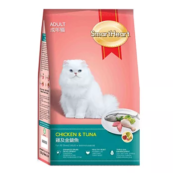 慧心貓糧 - 雞肉+鮪魚口味 1.4KG * 2包
