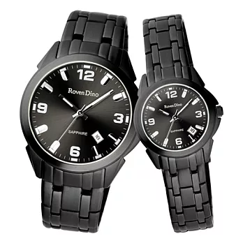 Roven Dino羅梵迪諾 成熟美學時尚對錶-IP黑