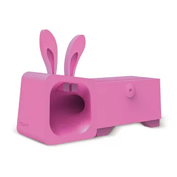 Ozaki O!music Zoo+ iPhone5兔耳朵造型擴音喇叭-粉紅色