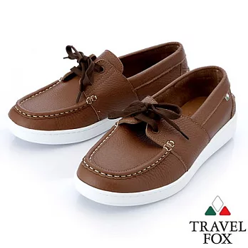 Travel Fox 帆船鞋912603-08-39棕色