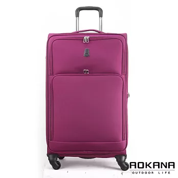 AOKANA奧卡納 29吋 經典輕量防潑水商務旅行箱 (葡萄紫) 99-045A