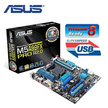 ASUS 華碩M5A99FX PRO R2.0顯示卡