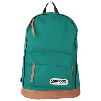 OUTDOOR 新.復古學院電腦後背包-草綠