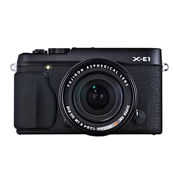 (公司貨)FUJIFILM X-E1+XF 18-55mm 變焦鏡組-送專用鋰電池/黑色