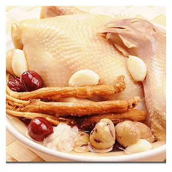 [膳食家]人蔘糯米燉鹿野土雞湯(2500g )(含運)