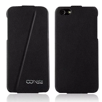 Ccase iPhone5 下掀式皮套黑