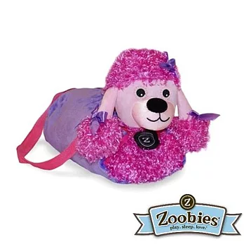 【Zoobies】毛毯寵物玩偶-Posh貴賓犬