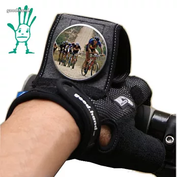 【good.hand】後視鏡手套《黑色》 ~史上功能最強的單車手套S黑
