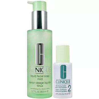 CLINIQUE 倩碧 三步驟洗面膠(溫和型)(200ml)送小潔膚水(15ml)