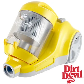 美國Dirt Devil-第四代旋風無袋吸塵器(檸檬黃)FeatherLite
