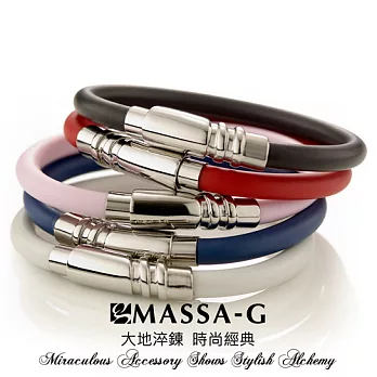MASSA-G【Attractive自有引力】6mm鍺鈦手環翡冷翠綠-S