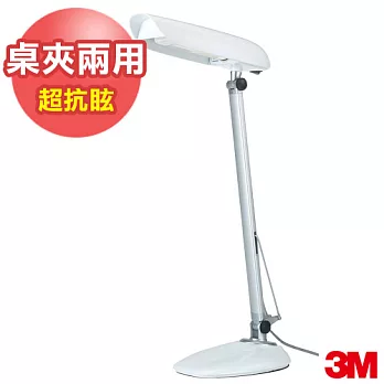 【3M】58度LED博視燈桌夾兩用檯燈GL6000(氣質白)