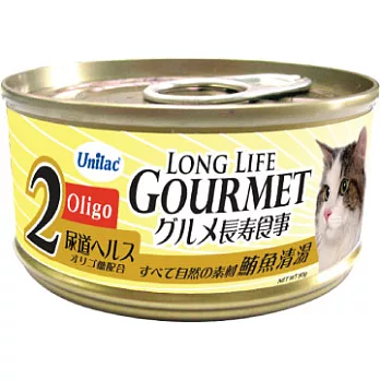 Unilac《優立樂》長壽食事養生1週套餐貓罐-80g*24罐2號-鮪魚清湯