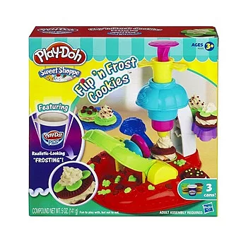 《 Play - Doh 培樂多 》奶油花餅乾遊戲組