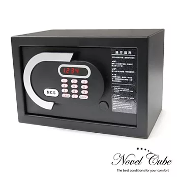 Novel Cube–Safes NCS智慧型客房保險箱NCS-B1-B(小箱體-黑色)