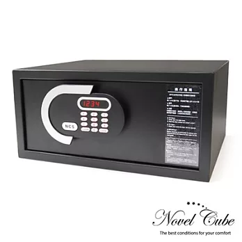 Novel Cube–Safes NCS智慧型客房保險箱NCS-B3-B(長箱體-黑色)