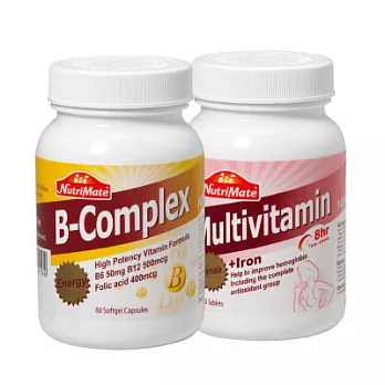 你滋美得 女生愛美麗組(女性專用維他命+高效B群)