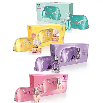 ANNA SUI 魔法經典禮盒(30ml香水+化妝包) 紫境魔鑰