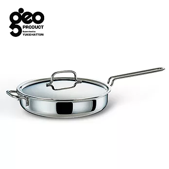 《日本geo鍋具》七層構造萬用無水鍋‧炒鍋21cm款