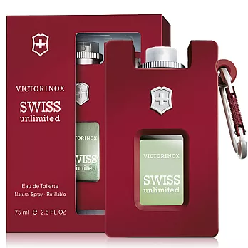 【即期品】SWISS ARMY 無限精裝版男性淡香水(75ml)-效期至20161001