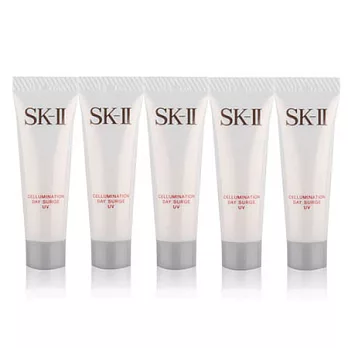 SK-II 超解析光感鑽白修護凝霜UV- SPF30/PA+++(4.2g) *5入