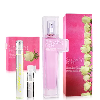 Masaki松島正樹 冰晶薔薇女性淡香精(40ml)-送沐浴精(250ml)+針管+紙袋