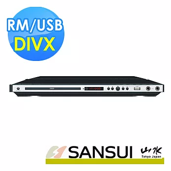 日本SANSUI 山水 RM/DIVX/MP4數位影音光碟機(DVD-298A)