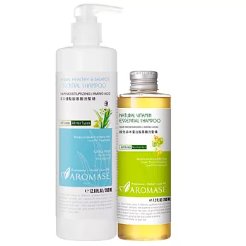 AROMASE艾瑪絲 草本健髮米蛋白洗髮超值組