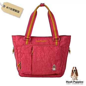 【Hush Puppies】BEELING 直線系列 - 購物袋(酒紅)