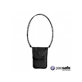 Pacsafe COVERSAFE75防盜掛頸暗袋(黑色)