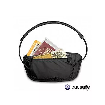 Pacsafe COVERSAFE100防盜腰式暗袋-大(黑色)