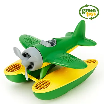 美國【greentoys】戲水上飛機綠機身