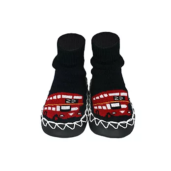 Moccis舞動學步襪靴----穿上MOCCIS,自在舞動寶寶雙腳---倫敦巴士(18~24月)18~24月