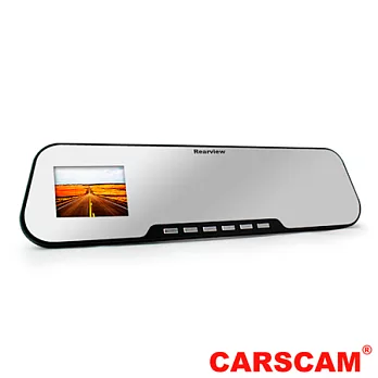 CARSCAM RS028 1080P後視鏡行車記錄器加贈8G記憶卡