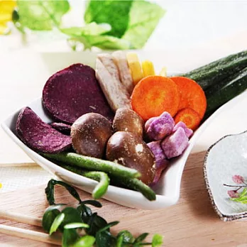 【淘纖屋】綜合蔬果脆片(160g/包)