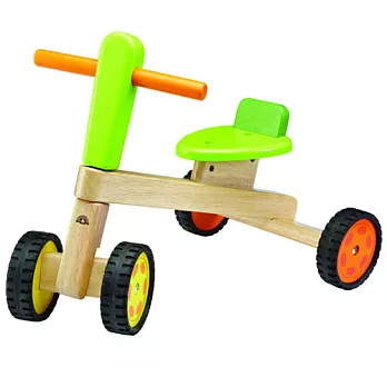 《泰國WonderWorld創意積木》三輪車騎乘玩具-綠色基本款
