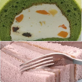 [香帥蛋糕] 精緻小芋頭蛋糕+特濃日式抹茶捲(含運)＊恕不接受指定到貨日＊