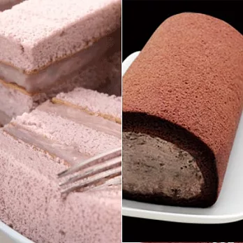 [香帥蛋糕]精緻小芋頭蛋糕+義式巧克力雪藏(含運)＊恕不接受指定到貨日＊