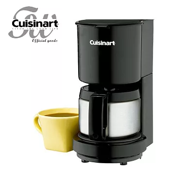 美國Cuisinart 4人份不鏽鋼壺咖啡機(DCC-450BKTW)