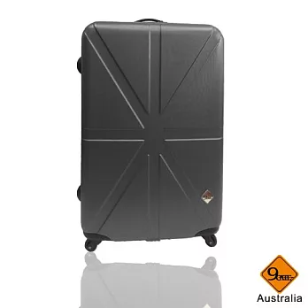 Gate9英倫系列ABS輕硬殼行李箱24吋灰色
