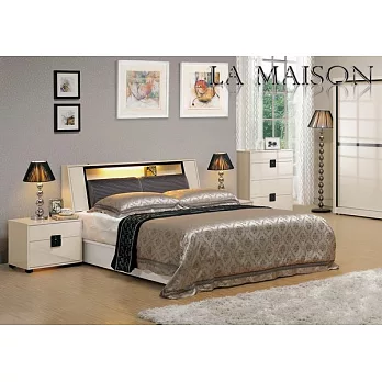 LA MAISON 莫妮卡6尺被櫥式雙人床