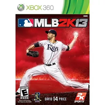 XBOX360 美國職棒大聯盟MLB 2K13 (英文版)