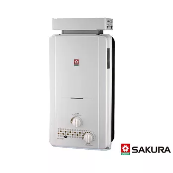 櫻花 SAKURA -屋外型大廈加強抗風熱水器 SH-1220RSK12L液態瓦斯/含原廠技師