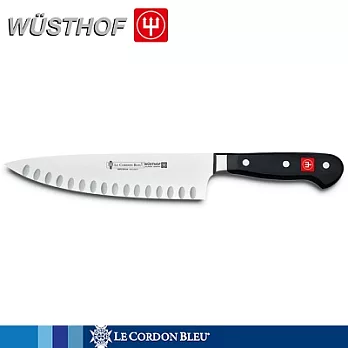 《WUSTHOF》德國三叉牌藍帶系列20cm抗沾廚刀