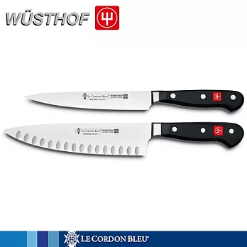 《WUSTHOF》德國三叉牌藍帶系列刀具－進階二件組