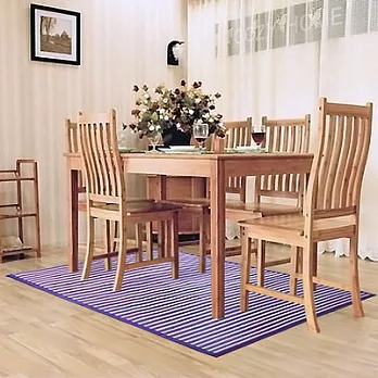 HB 義大利x東方米蘭諾-100%天然竹防滑紫竹彩條地墊